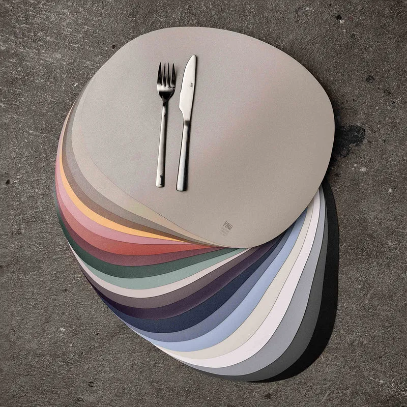 RAW Platzset Soft Surface Hellgrau