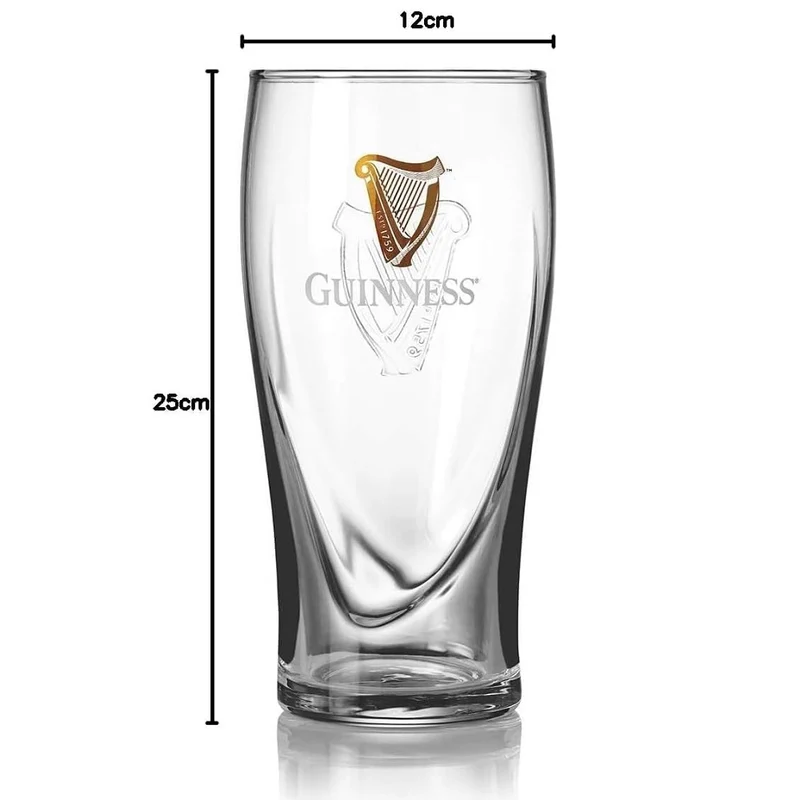 Luminarc Licensed Guinness Gravity Pint Beer Glass 20 Ounce