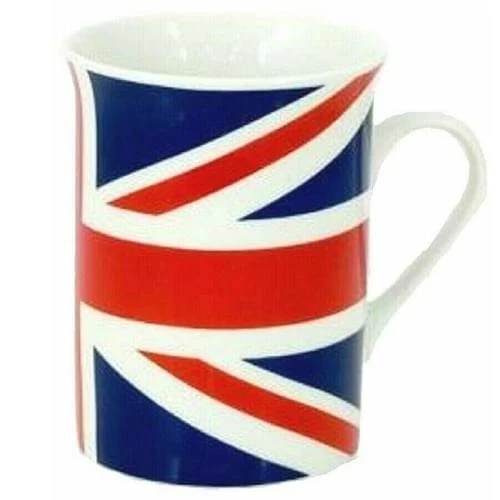 Union Jack All Over Design Lippy Mug