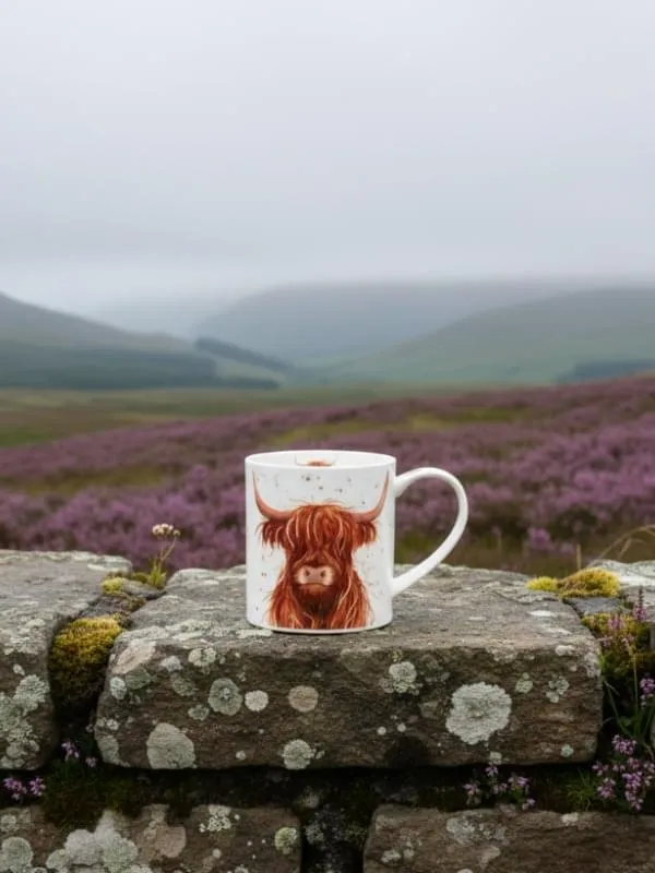 Dunoon Orkney Shaggy Tails H/L Cow Mug