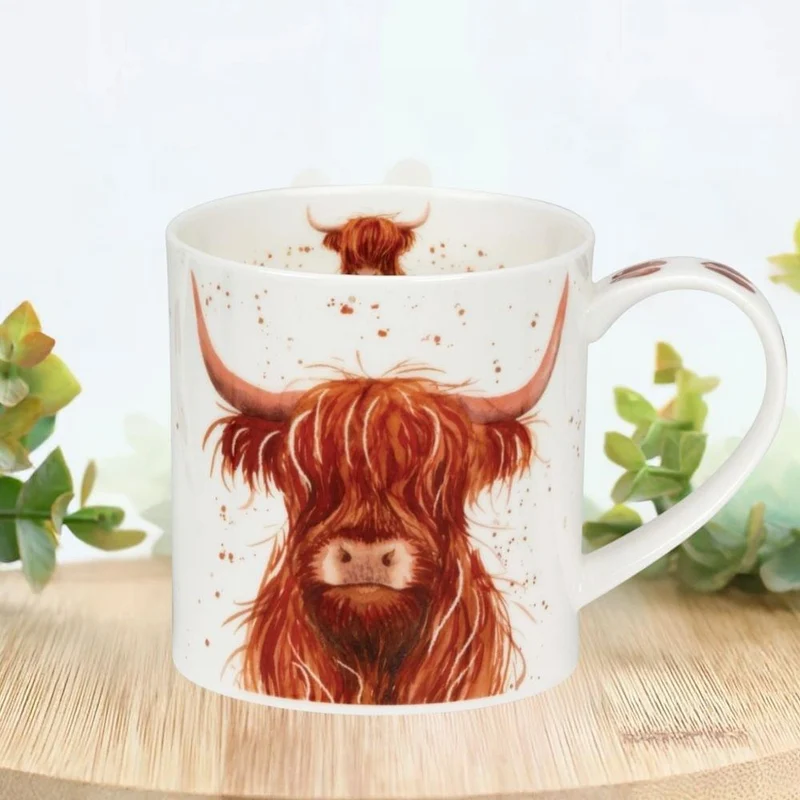 Dunoon Orkney Shaggy Tails H/L Cow Mug