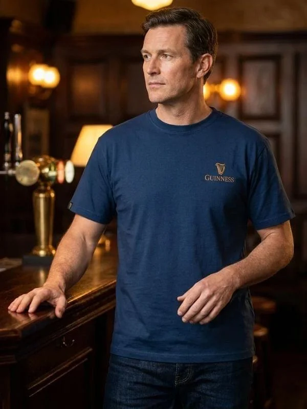 Guinness Seal of Approval Tee Blue