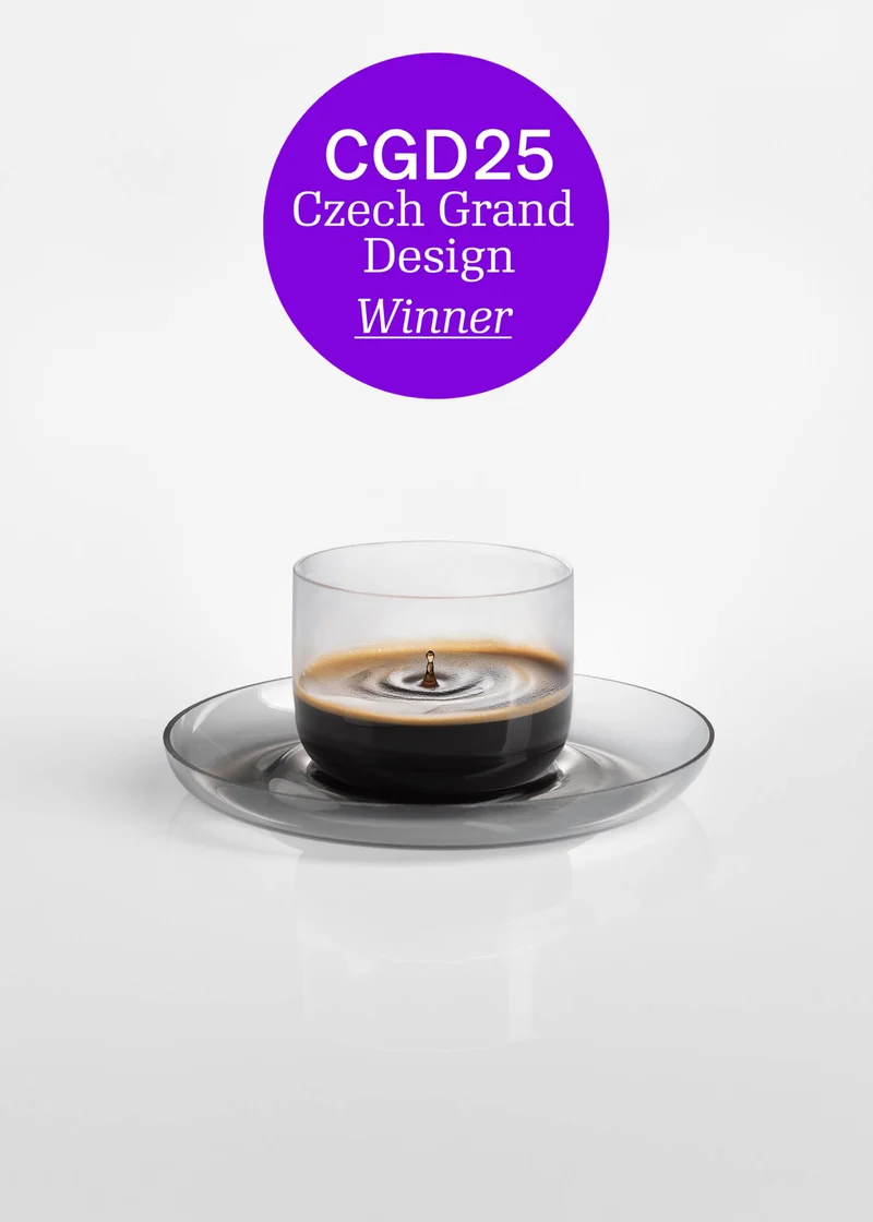 Kvetna 1794 Tasse mit Untertasse Drop Espresso 114 ml