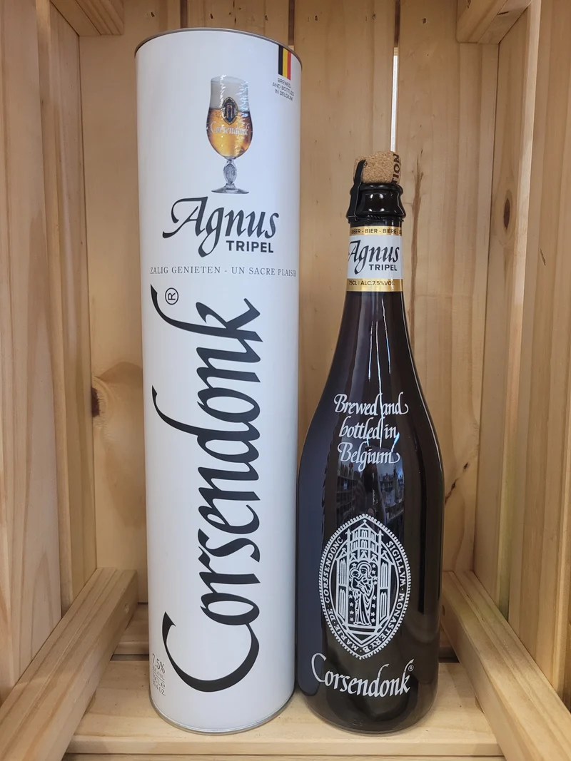 Corsendonk Agnus Tripel | Alk. 7,5% vol. | 0,75L Geschenkzylinder