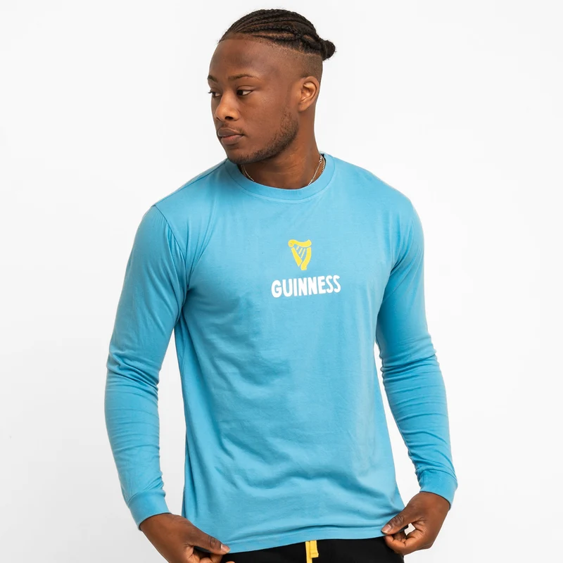 Guinness Summer Collection Lovely Day Longsleeve Tee - Blue