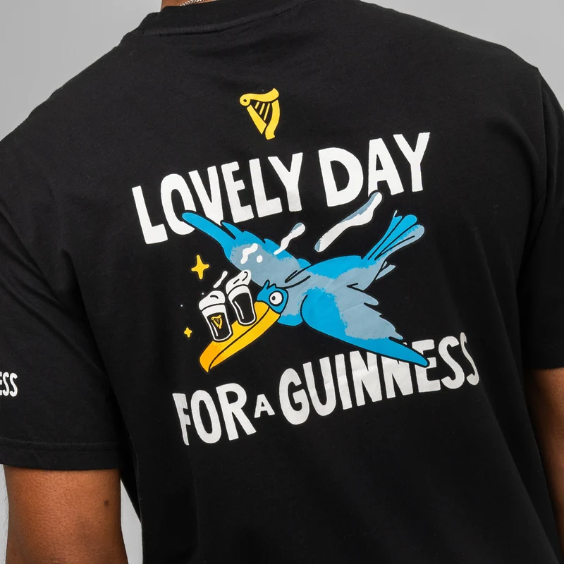 Guinness Summer Collection Oversized Tee - Black