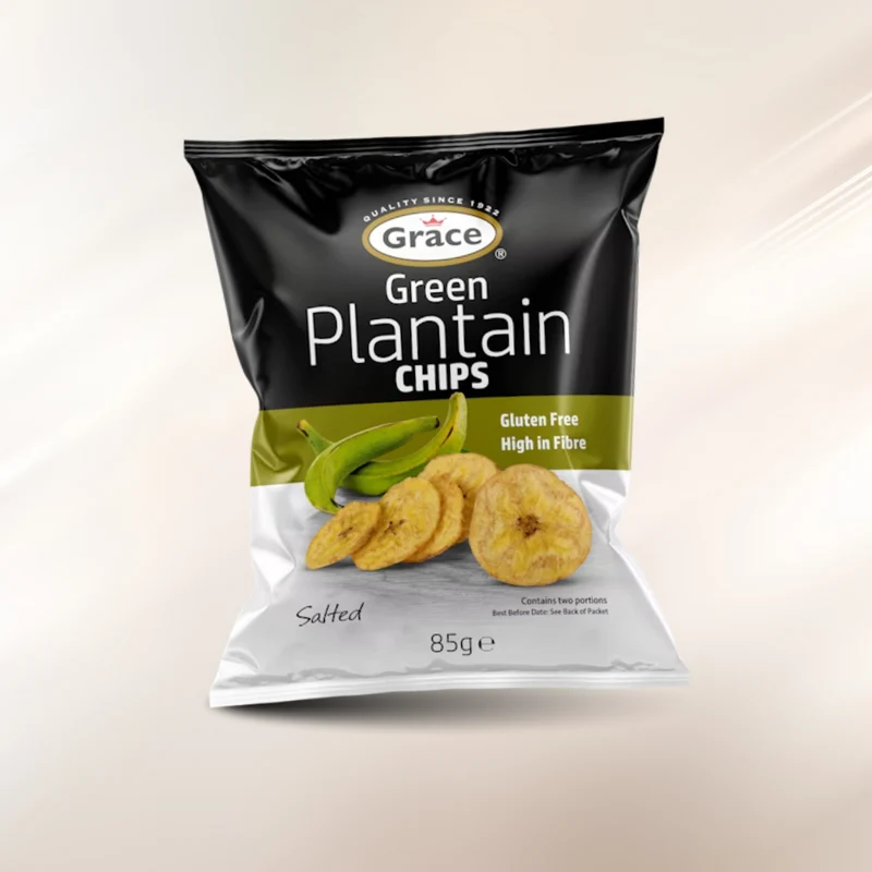 Grace Green Plantain Chips - Grüne Kochbananenchips