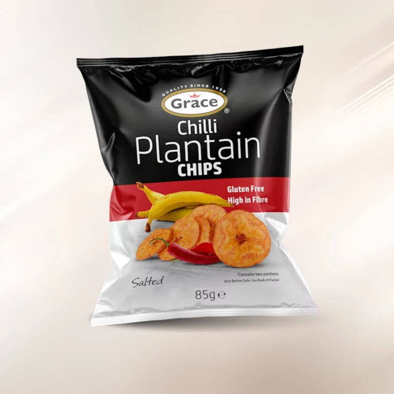 Grace Chili Plantain Chips - Karibische Kochbananenchips