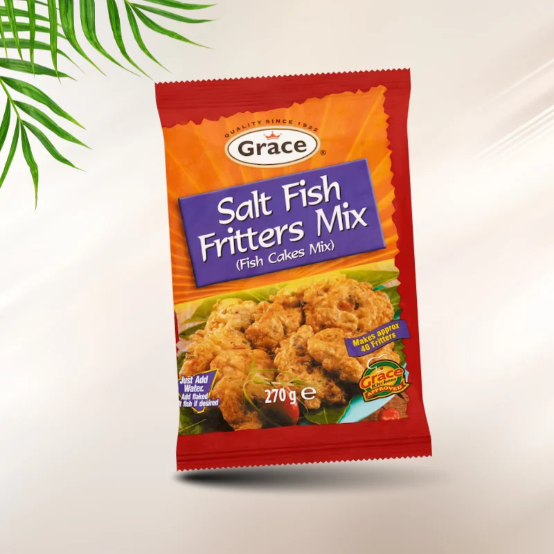 Saltfish Fritters – Karibische Backmischung für frittierte Fischküchlein