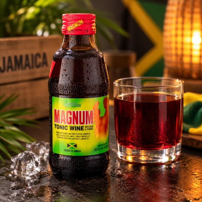 Magnum Tonic Wine 16,5% Vol. - Made in Jamaica