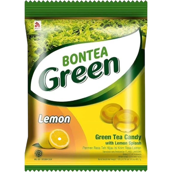 Gr√ºner Tee Zitronen Bonbon 135G Bontea