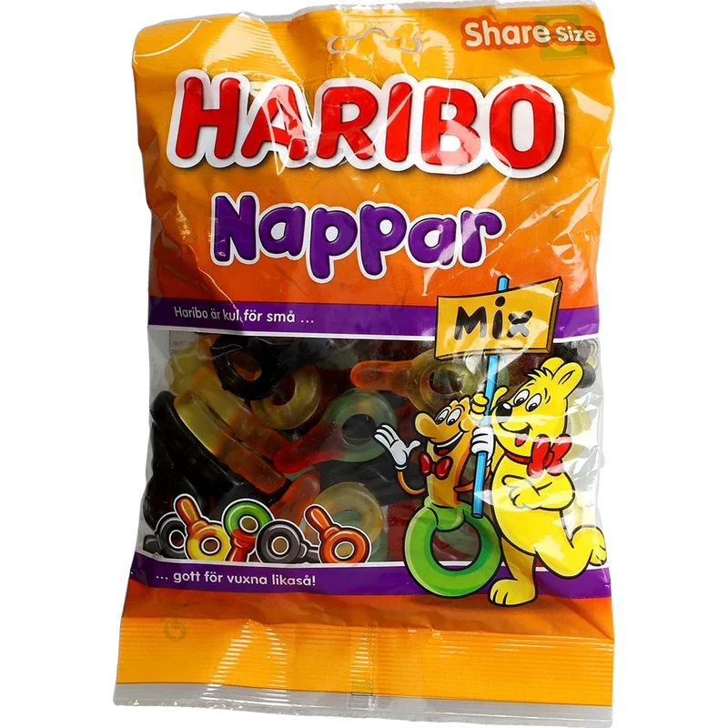 Haribo DK Nappar Mix
