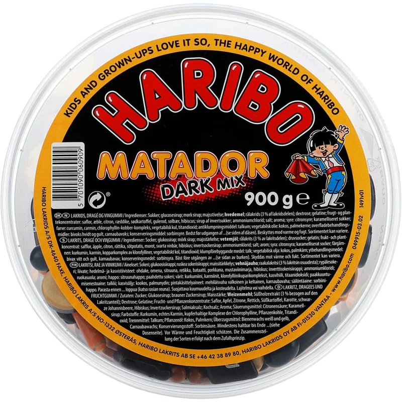 Haribo DK Matador Mix Dark