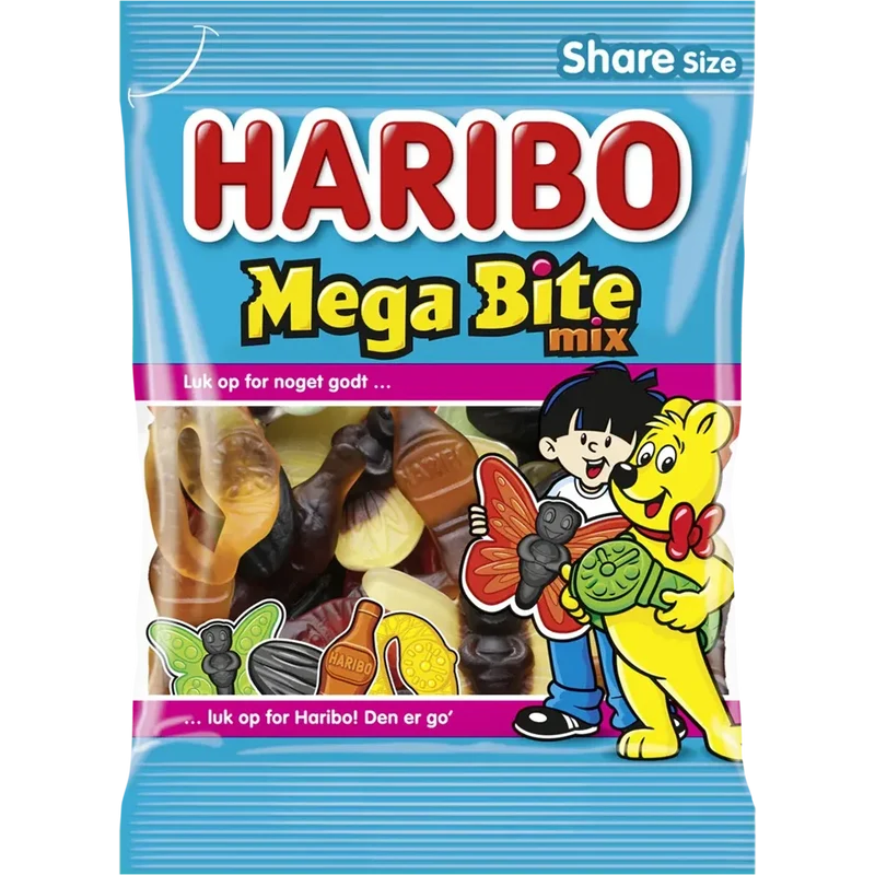 Haribo DK Mega Bite Mix