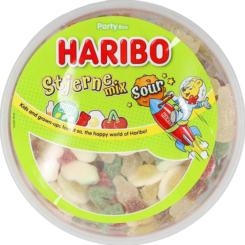 Haribo DK Stjerne Mix Sour