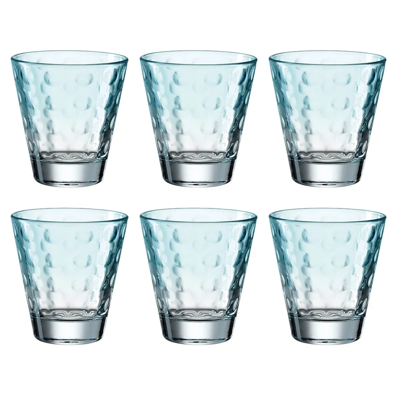 Trinkglas OPTIC 215 ml mint 6er-Set