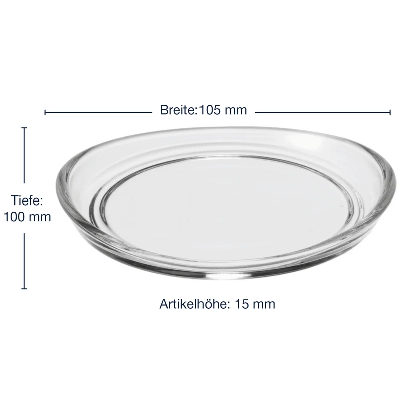 Untersetzer LOOP 11 cm 6er-Set