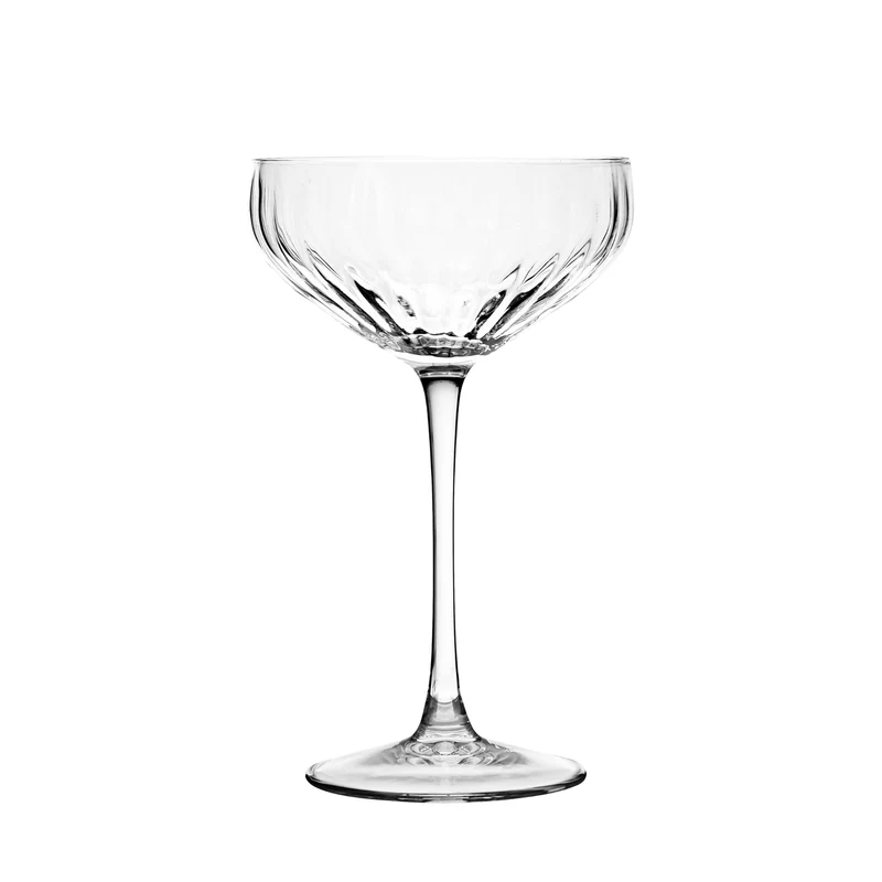 Rille Champagnerschale 2 Stk.