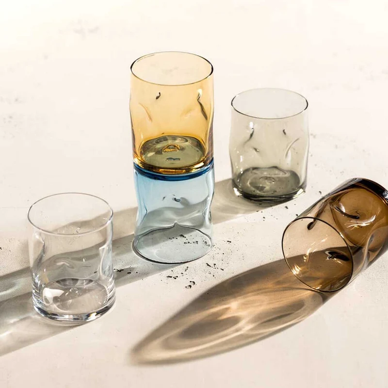 Trinkglas VESUVIO 300 ml braun 4er-Set