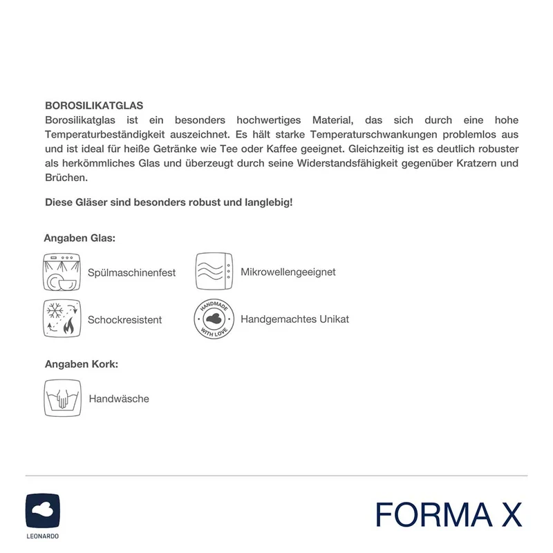 Dose FORMA X 16 cm grau