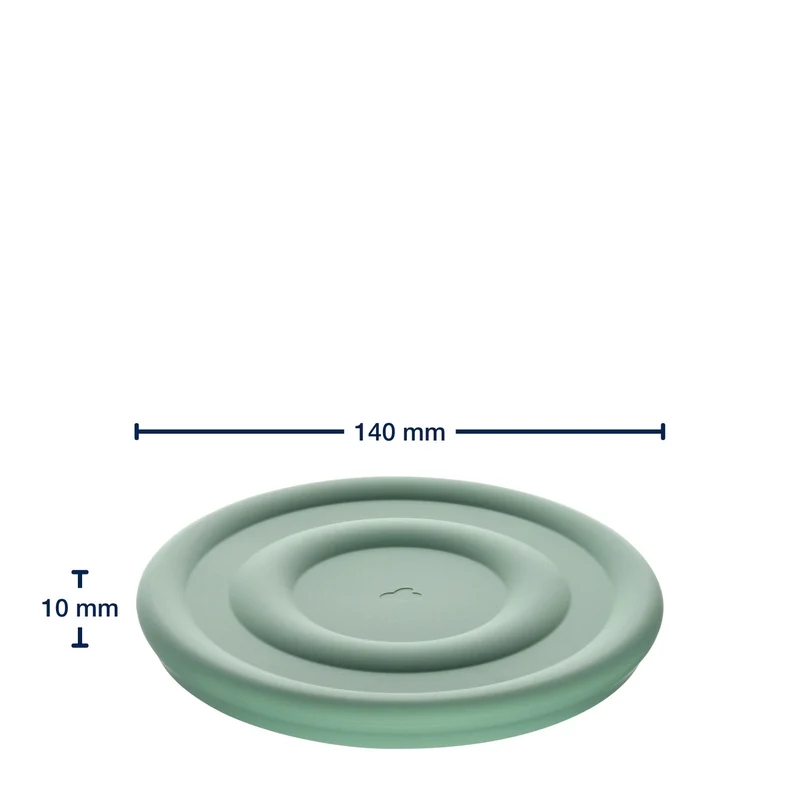 Silikondeckel CUCINA 14 cm salbei