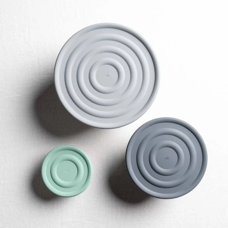 Silikondeckel CUCINA 28 cm grau