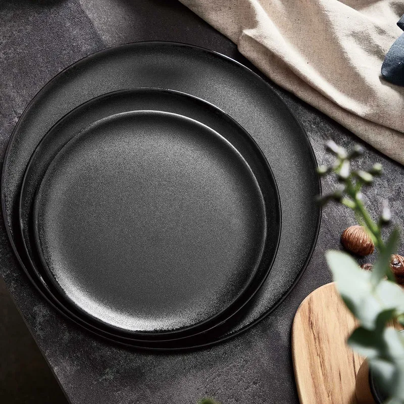 RAW Frühstücksteller D23 cm titanschwarz