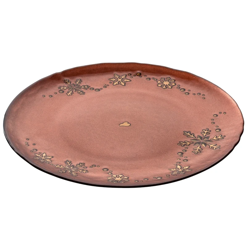 Teller 27cm rot AUTENTICO