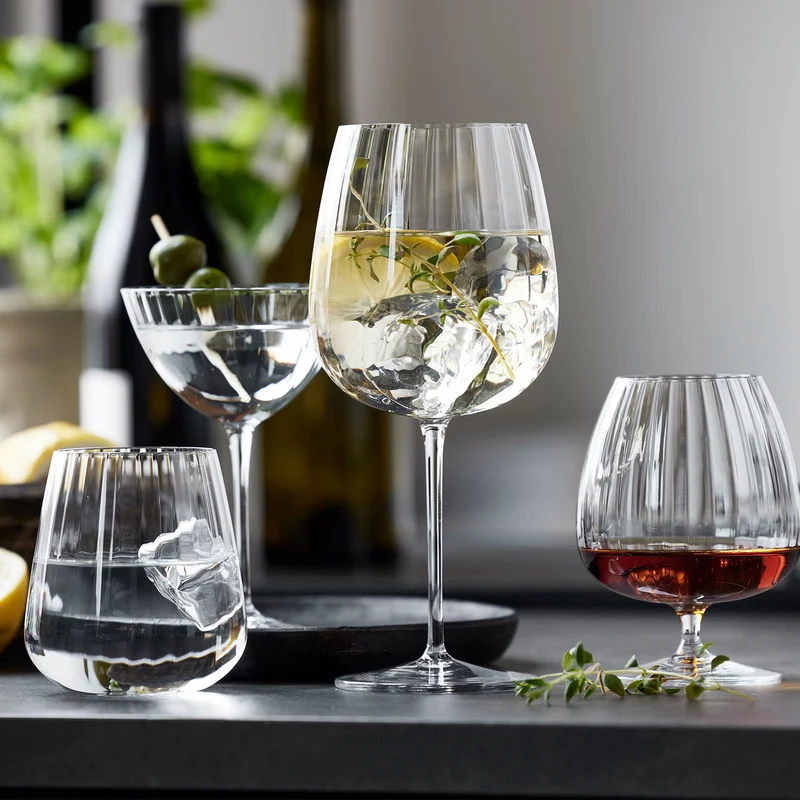 Optica Gin- & Tonic-Gläser Bordeaux 4 Stk.