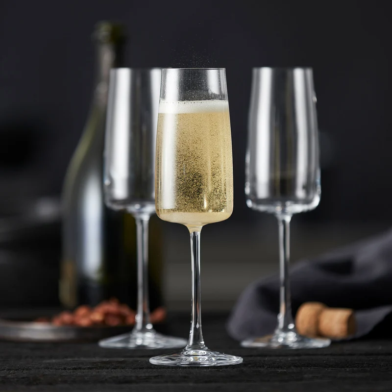 Zero champagnergläser 4 stück