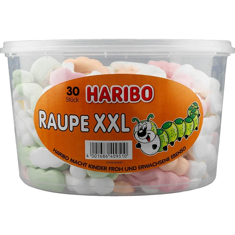 Haribo DE Raupe XXL