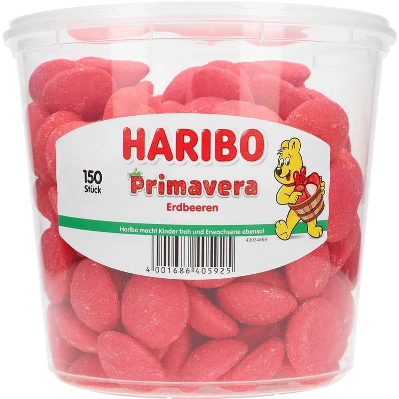 Haribo DE Primavera Erdbeere