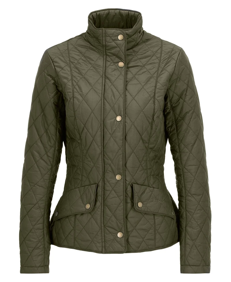 Barbour Flyweight Cavalry Quilted Jacket Olive
