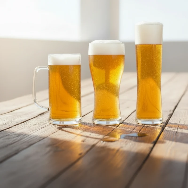 Kunststoffglas Bierglas Bierstange 0,5L | Weizen | 2-er Set