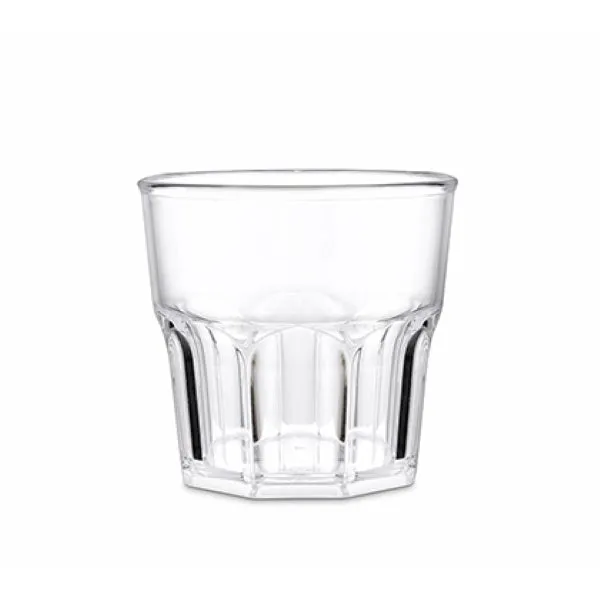 Kunststoffglas Whiskybecher Rüscherl | 8-er Set