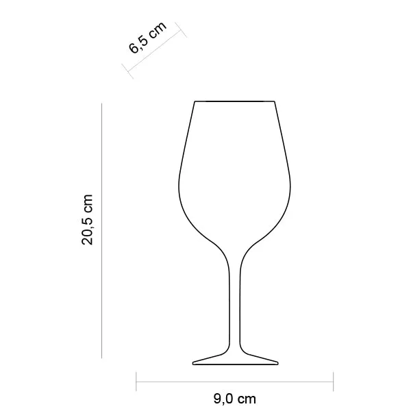Kunststoffglas Aperol- Wein- | Cocktailglas Porto | 2-er Set