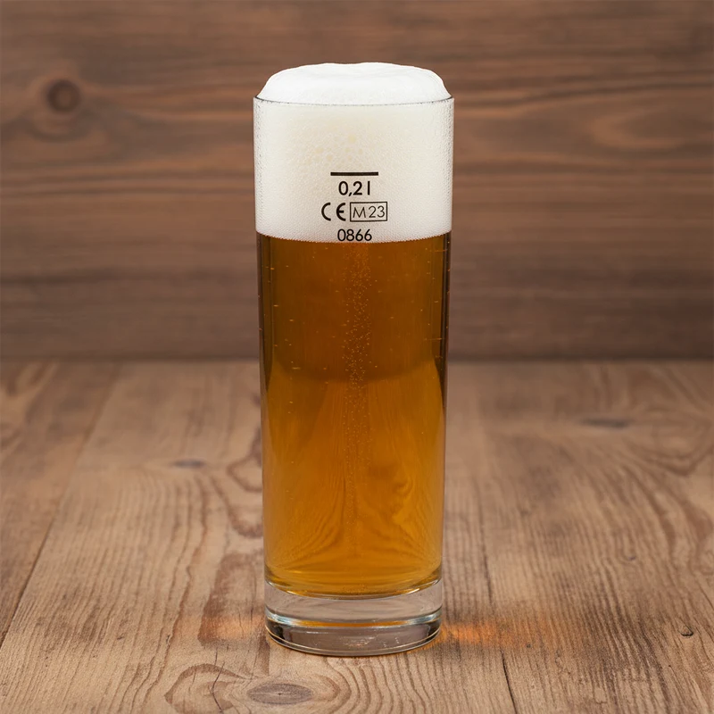 Kunststoffglas Bierglas Kölschstange | Longdrink inkl. CE Eichung 0,2L