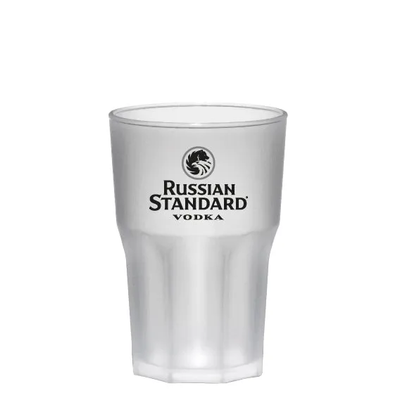 Kunststoffglas Cocktailbecher Granity | satiniert 0,3L | Mehrweg PP