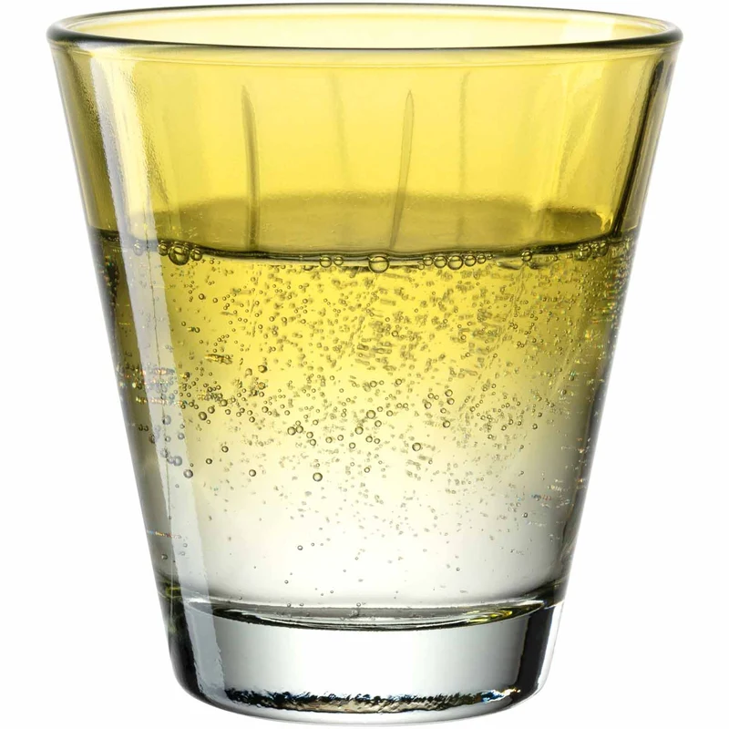 Trinkglas TWIST 215 ml gelb 4er-Set