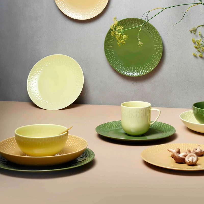 Confetti Mittagsteller Olive
