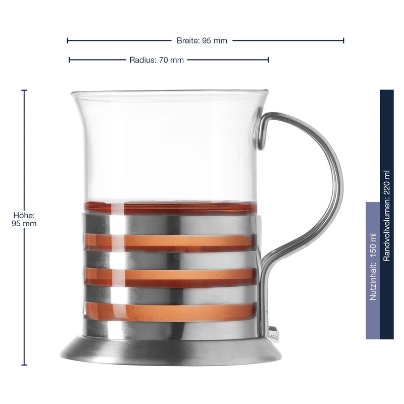 Teegläser BALANCE 220 ml 2er-Set