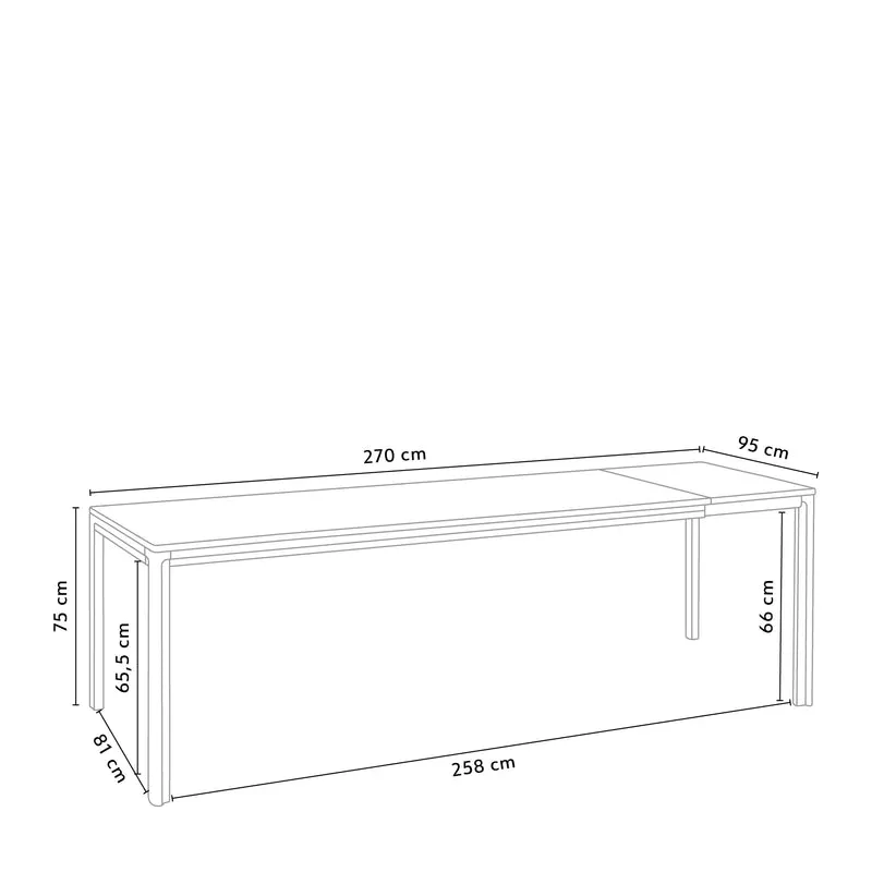 New Carver Esstisch - ausziehbar