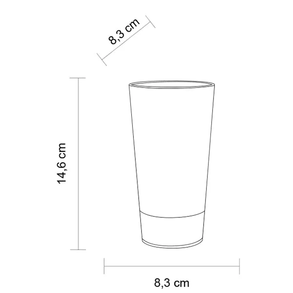 Kunststoffglas Bierglas | Longdrink Matera M | 6-er Set