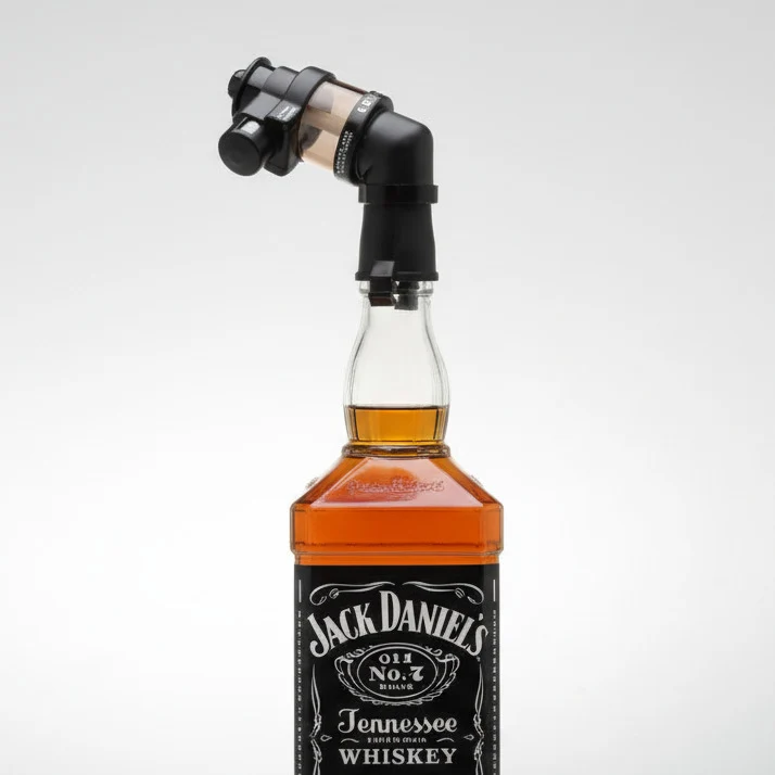 Flaschenportionier | Schnapspistole 2 cl mit Zählwerk
