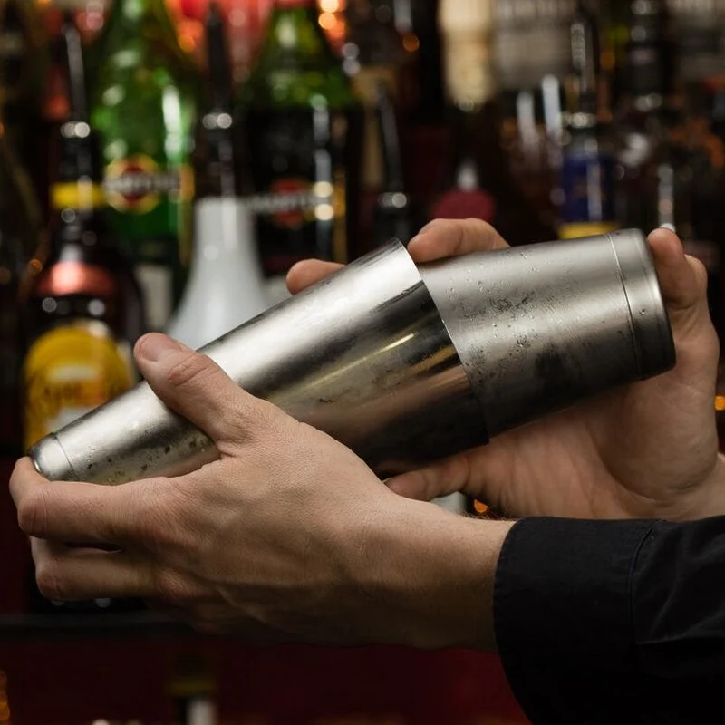 Tin-in-Tin Shaker | mit Bodenkappe