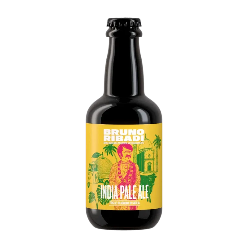 Bruno Ribadi Indian Pale Ale due formati, 33 Cl e 75 Cl