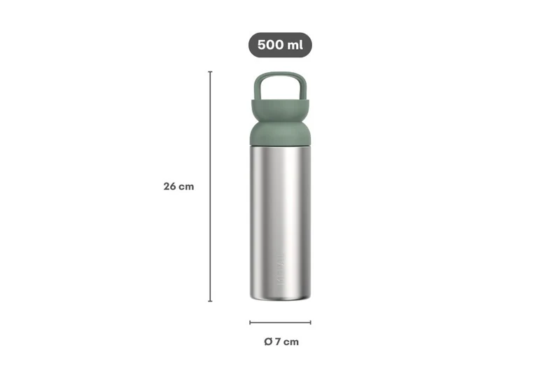 Mepal Thermosbecher mit Teefilter Ellipse Vivid Mauve - 500 ml