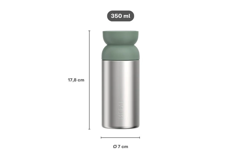 Mepal Thermosbecher Ellipse Nordic Black - 350 ml