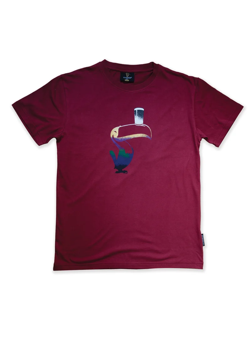Guinness Liquid Toucan Tee - Red