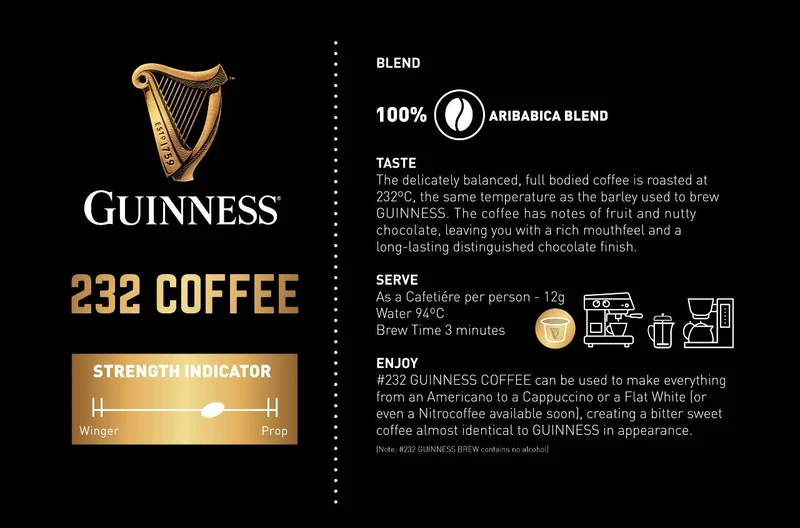 Guinness Coffee Beans 227g
